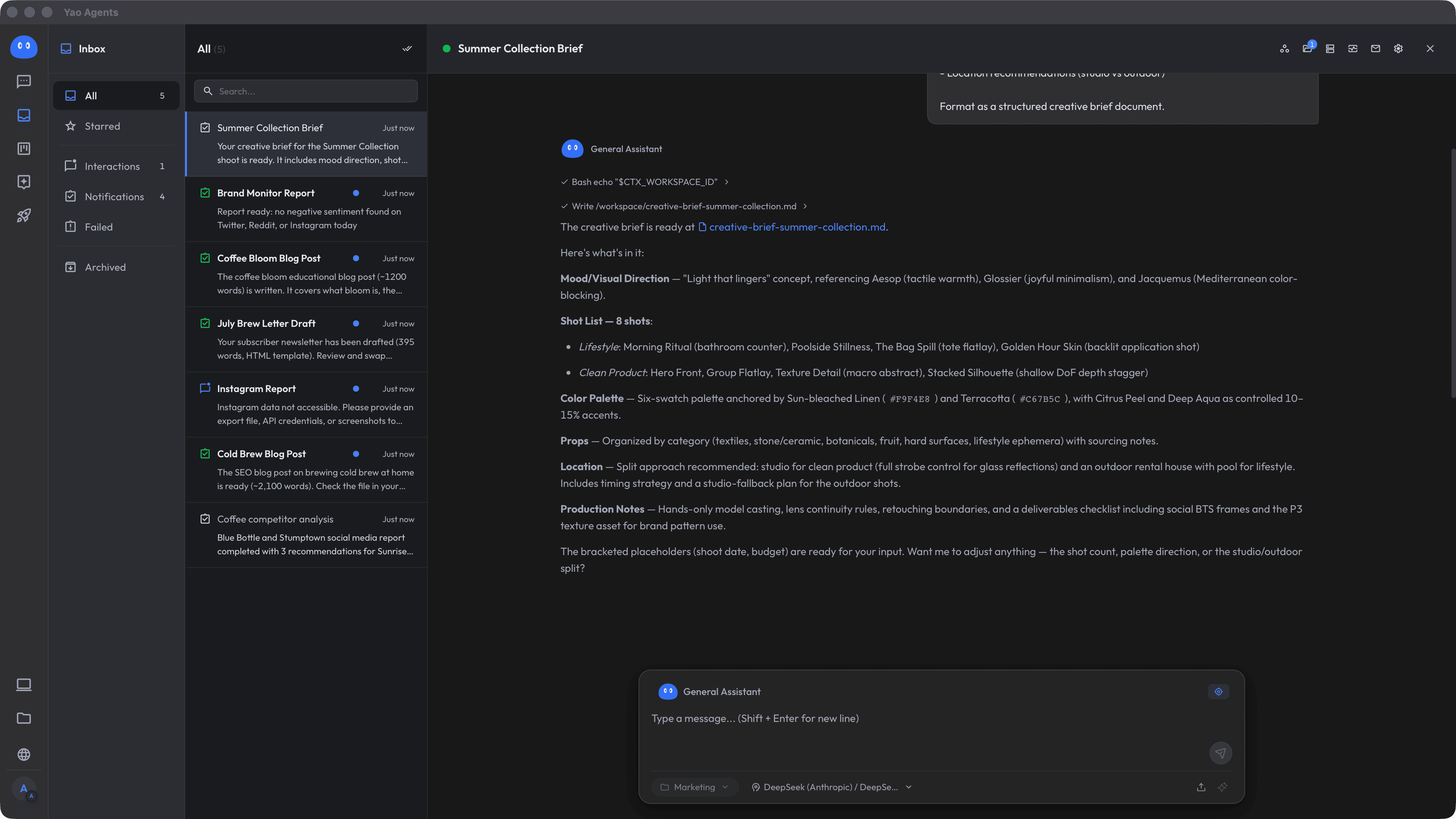 Yao Agents Smart Inbox