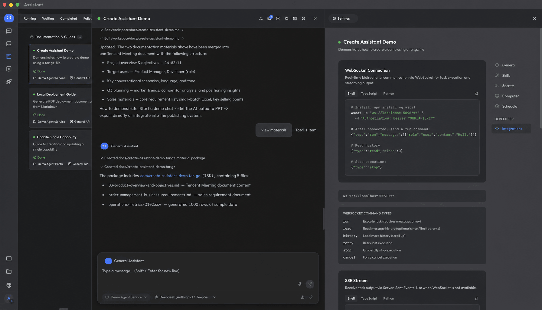 Open API Integration